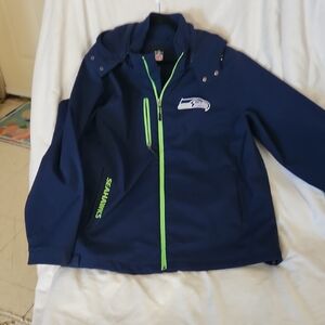 NFL Seahawks jacket.  Fleece lined